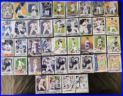 100 Card Lot of New York Yakees, Rookies, 1st Bowman, Inserts, Base Cards