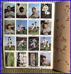 1955 New York Giants Golden Stamp Book with2 Willie Mays STAMP SHEETS MINT UNCUT