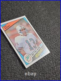 1984 Topps Dan Marino AFC Pro Bowl Rookie Card RC #123 Miami Dolphins Mint