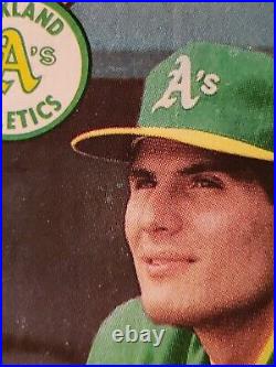 1987 Topps Baseball Card # 620 Jose Canseco, ALL-STAR ROOKIE. Multi error rare