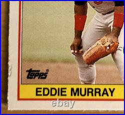 1988 Topps UK Minis American Baseball Eddie Murray Card #53 Orioles O/C & Dings