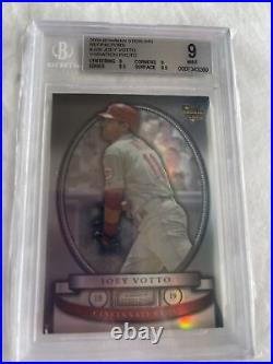 2008 Bowman Sterling Refract. Joey Votto RC PHOTO VARIATION RARE! BGS 9 #148/149