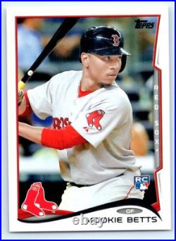 2014 14 Topps Update Mookie Betts Rookie RC #US-26, Boston Red Sox