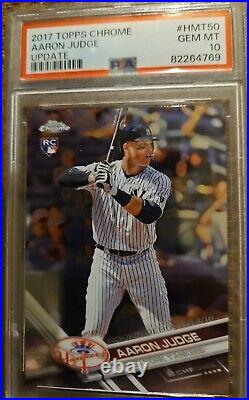 2017 Topps Chrome Update Rookie Debut #HMT50 Aaron Judge (RC) NY Yankees
