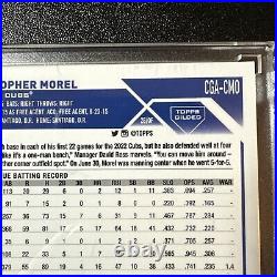 2023 Topps Chrome Gilded Christopher Morel Rookie Auto 66/99