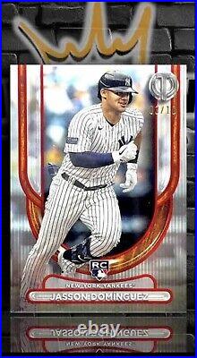 2024 Topps Tribute Jason Dominguez Rc Ssp /10 New York Yankees