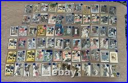 70 Lot of MLB Baseball Cards Rookies, Numbered, Inserts Bundle MIXED Variety
