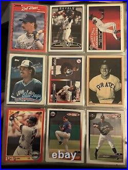 Large Binder Of Baseball Cards- Various years HOF, Rookies, and Inserts