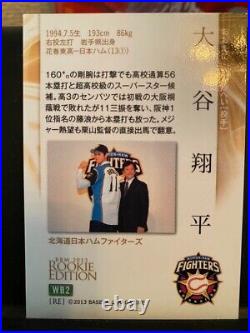 Shohei Ohtani Card BBM Rookie Edition 2013 NipponHam Fighters Limited Batting