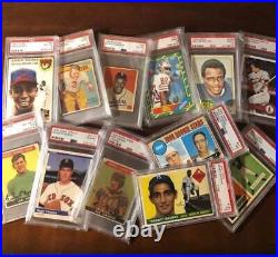 VINTAGE Baseball Mystery SLAB and Pack Random Autographed, Relic & Rookies Trad