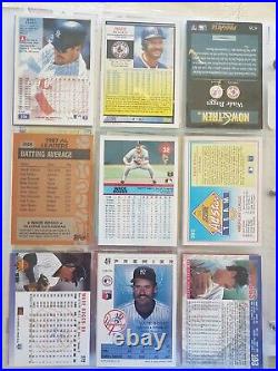 Wade Boggs 2 (TWO)Rookie Cards PSA 8 and 2nd Mint plus 101 dif FREE Boggs Cards